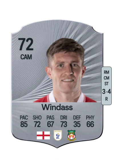 Josh Windass card
