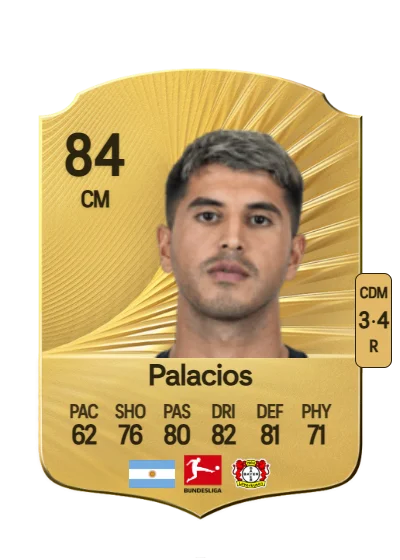 Exequiel Palacios card
