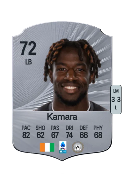Hassane Kamara card