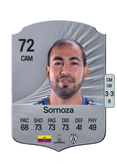 Junior Sornoza card