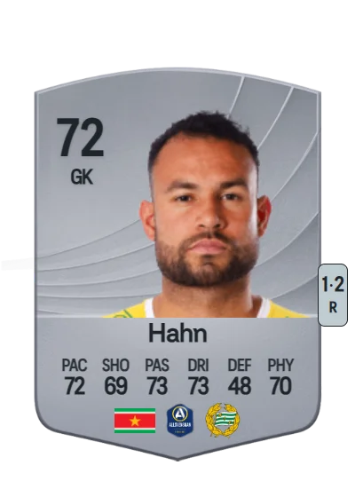 Warner Hahn card