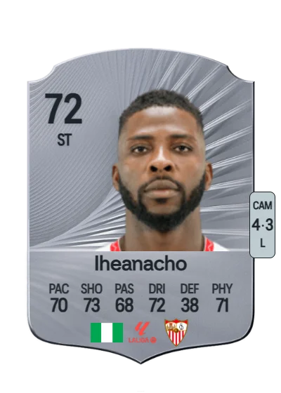 Kelechi Iheanacho card
