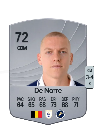 Casper De Norre card