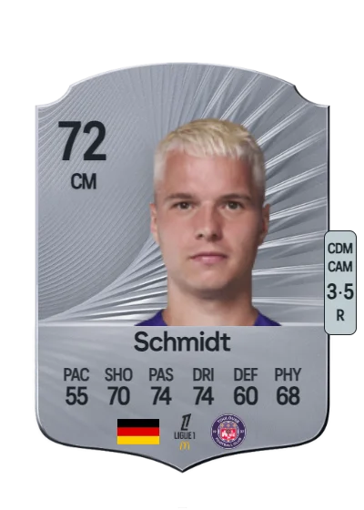Niklas Schmidt card