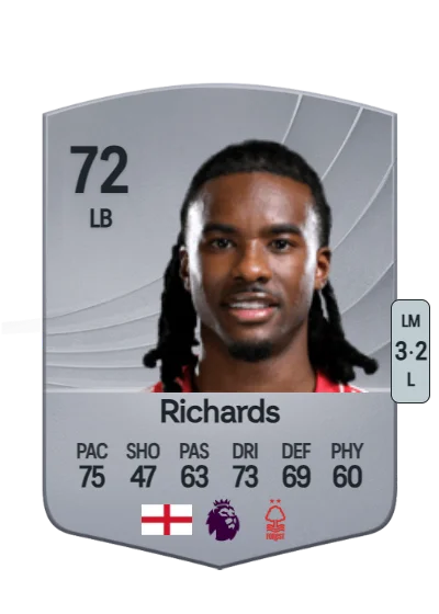 Omar Richards card