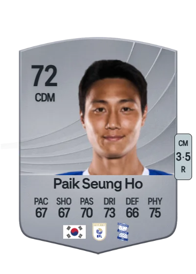 Seung Ho Paik card