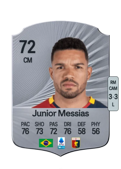 Junior Messias card