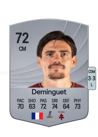 Jessy Deminguet card