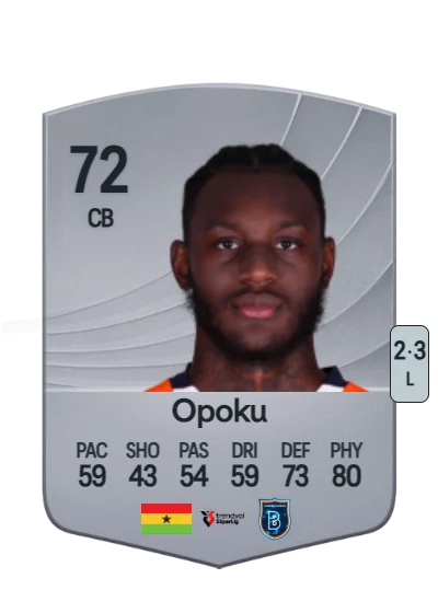 Jerome Opoku card