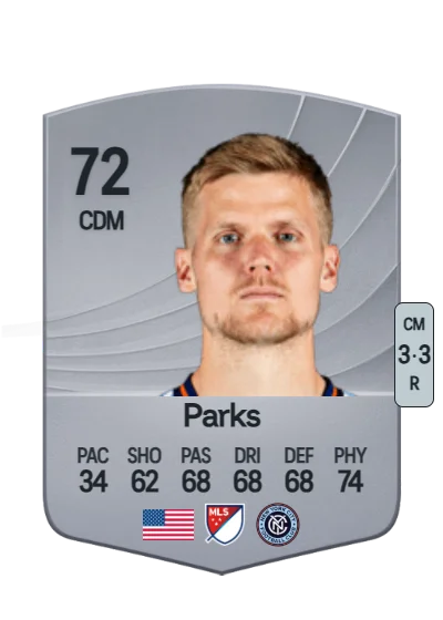 Keaton Parks card
