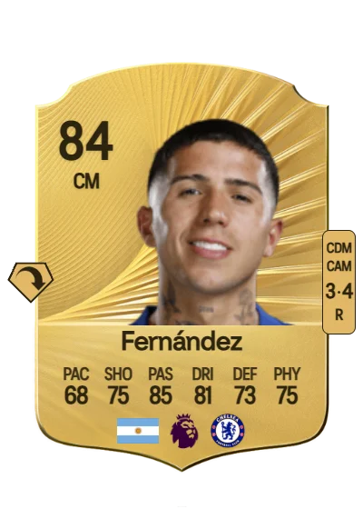 Enzo Fernández card