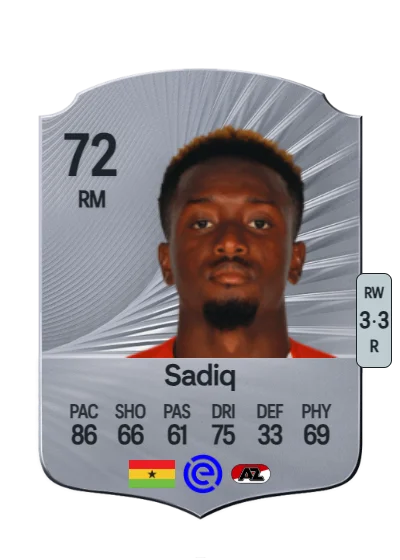 Ibrahim Sadiq card