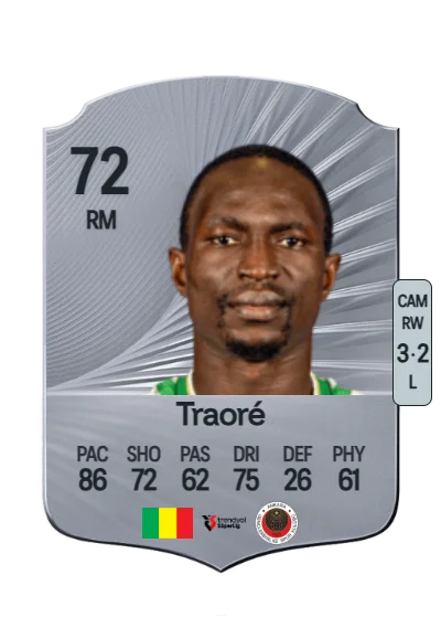 Adama Traoré card