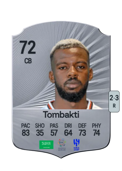 Hassan Tombakti card
