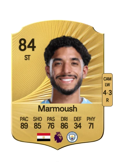 Omar Marmoush card