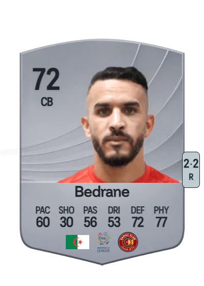 Abdelkader Bedrane card