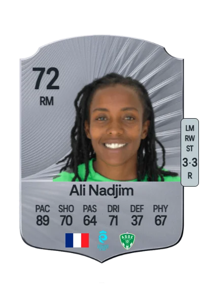 Nadjma Ali Nadjim card