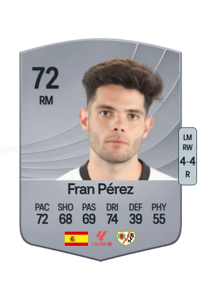Francisco Pérez Martínez card