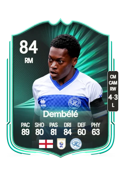 Karamoko Dembélé card