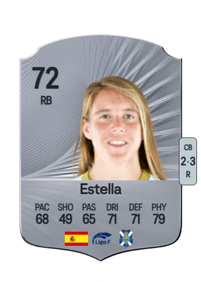 María Estella Del Valle card