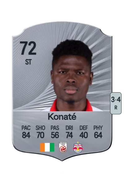Karim Konaté card