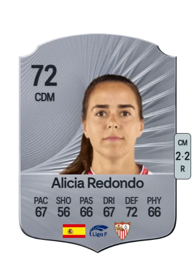 Alicia Redondo González card