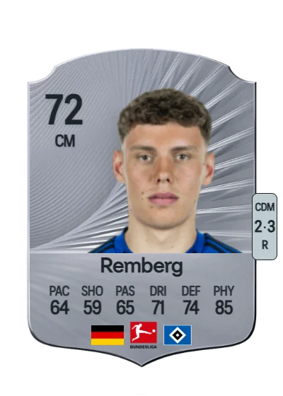 Nicolai Remberg card