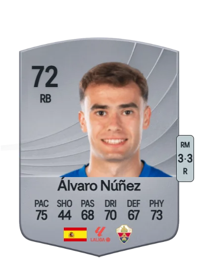 Álvaro Núñez Cobo card
