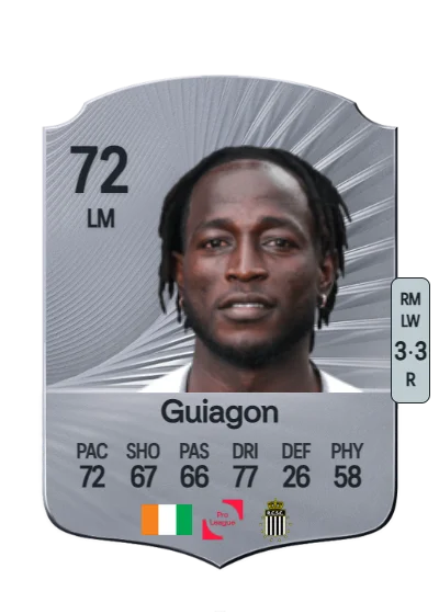 Parfait Guiagon card