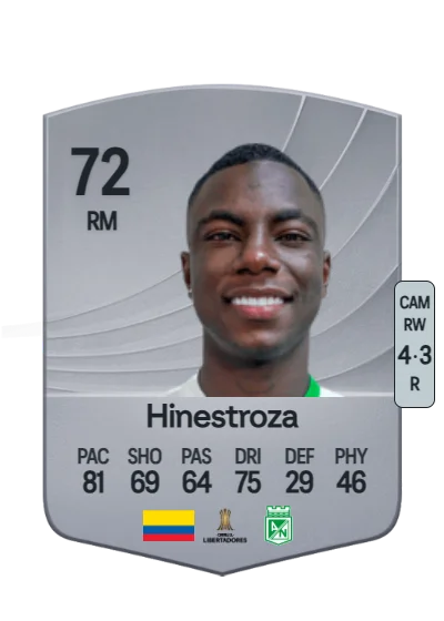 Marino Hinestroza card
