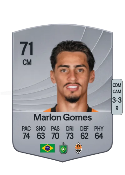 Marlon Gomes Claudino card