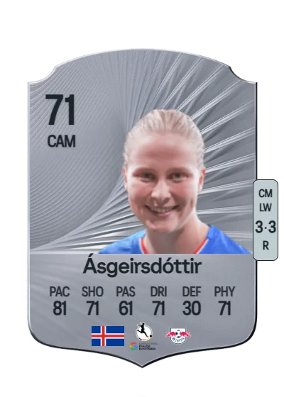 Emilía Ásgeirsdóttir card