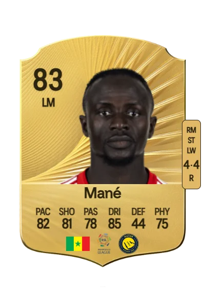 Sadio Mané card