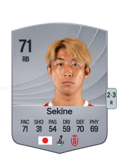 Hiroki Sekine card