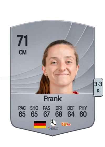 Celine Frank card