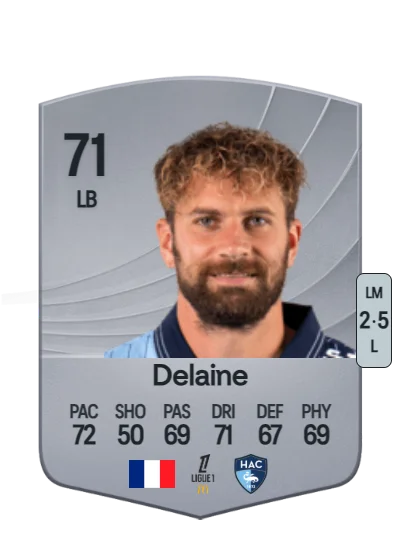 Thomas Delaine card