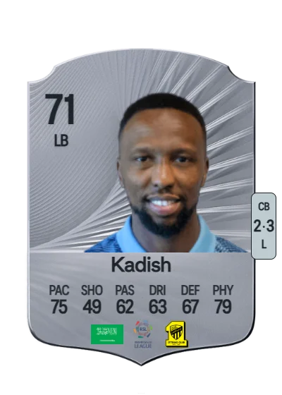 Hassan Kadish card