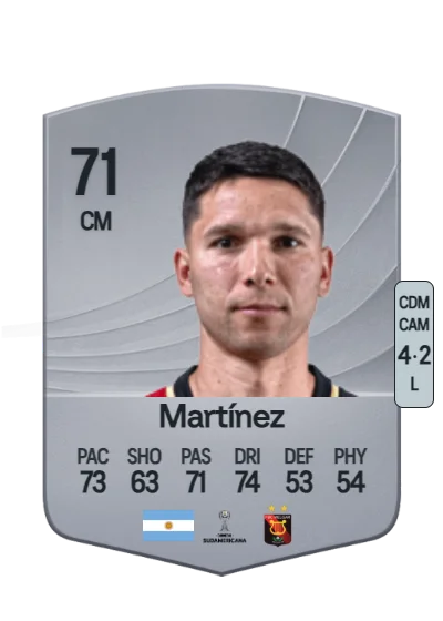Tomás Martínez card