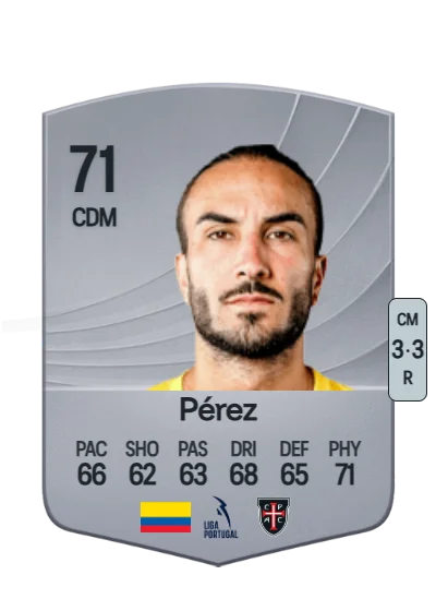 Sebastián Pérez card