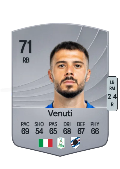 Lorenzo Venuti card