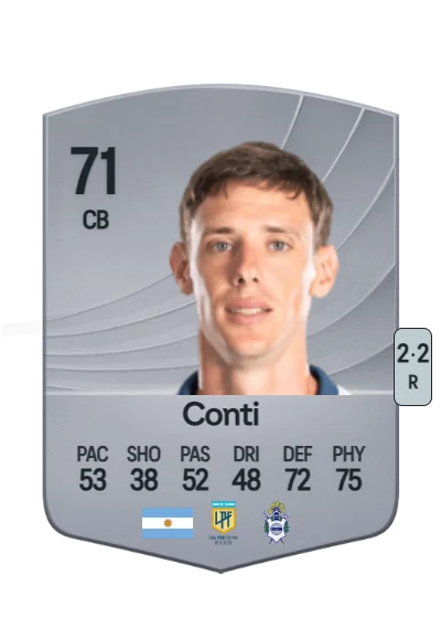 Germán Conti card