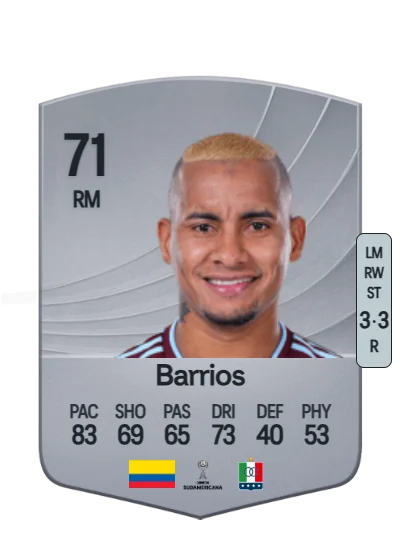 Michael Barrios card