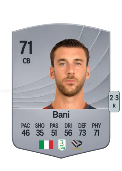 Mattia Bani card
