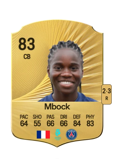 Griedge Mbock card