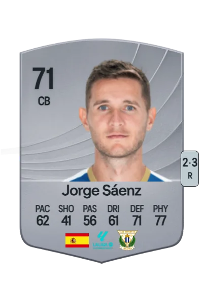 Jorge Sáenz de Miera card