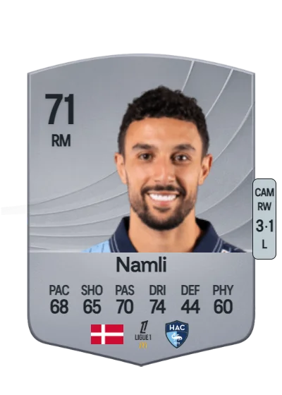 Younes Namli card