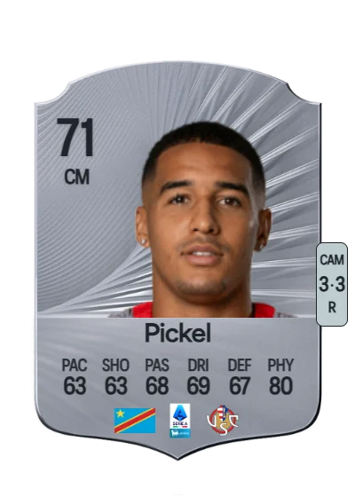 Charles Pickel card