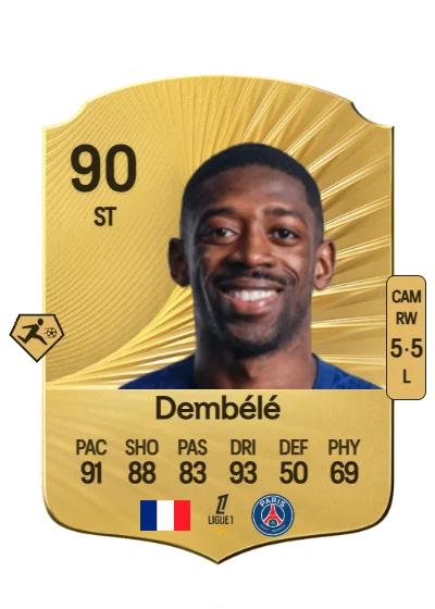 Ousmane Dembélé card