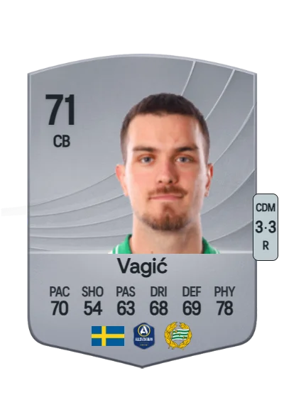 Pavle Vagić card