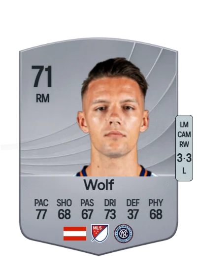 Hannes Wolf card